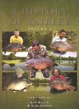 MAYLIN ROB CARP FISHING BOOK A HISTORY OF YATELEY VOL 1 I ONE hardback BARGAIN