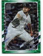 2021 Topps Update Green Foil #US298 Ben Bowden NM-MT RC Rookie 421/499 Colorado 