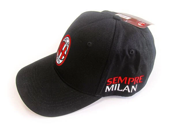 Puma Cappellino Ac Milan Ess Nero Rosso Uomo