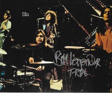 * BILL LEGEND * signed 8x10 photo * T-REX DRUMMER * COA * 6