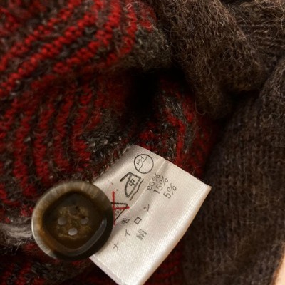 ISSEY MIYAKE Men Claw Knitted Jacket 80S Men 