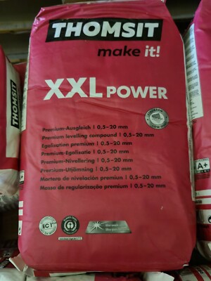 Thomsit XXL Power Ausgleichsmasse Bodenausgleich Nivelliermasse  PCI  25 kg