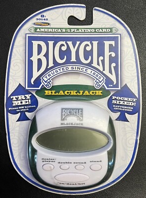 Techno Source Bicycle Blackjack Handheld Electronic Game New in Package