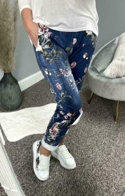 Sexy Sense Jeans Cargo Da Donna Con Tasconi E Polsini Slim Fit Taglia Xl 136230495 - Foto 8