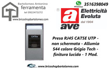 AVE 443027C5E PRESA RJ45 CAT.5E UTP 1 MODULO ALLUMIA