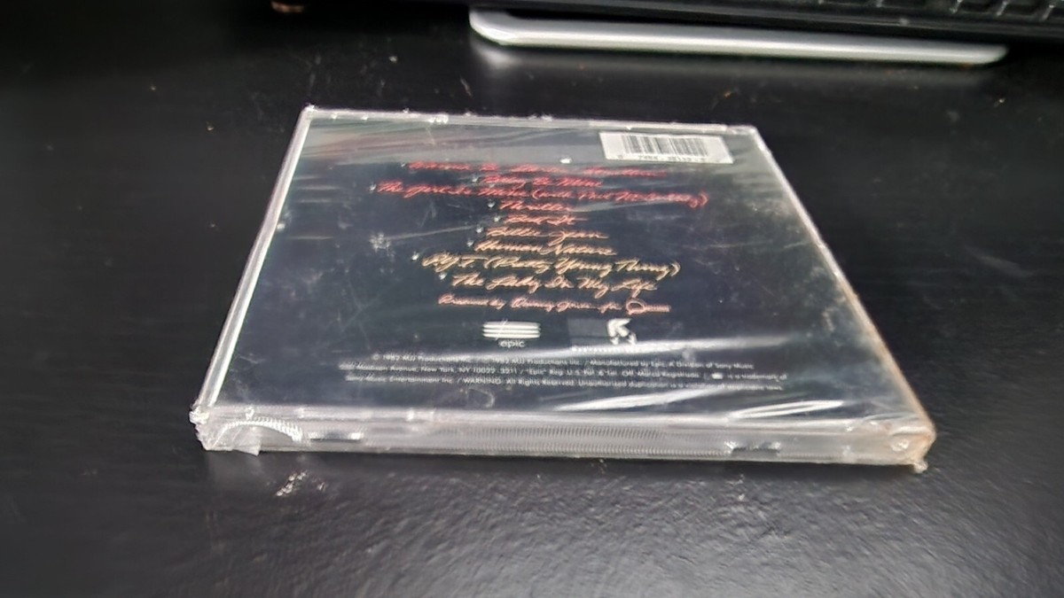 MICHAEL JACKSON Thriller CD Factory Sealed--((NEVER OPEN