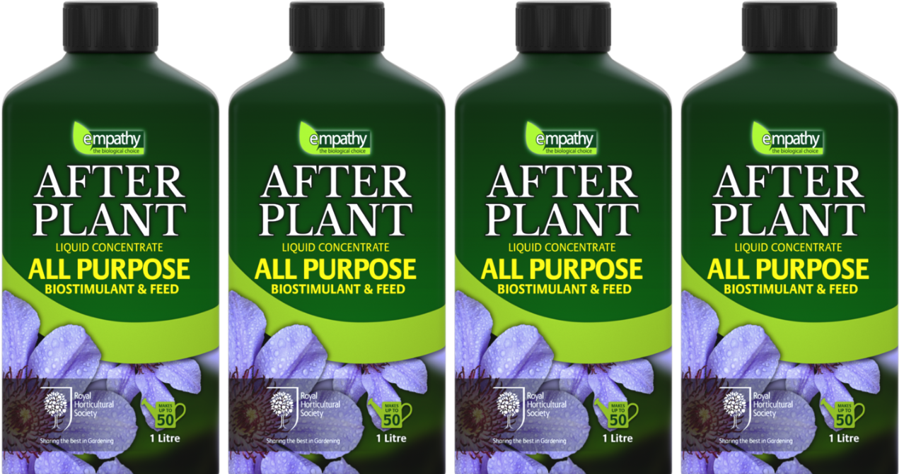 4x Empathy After Plant All-Purpose Plant Feed Liquid Concentrate Fertiliser 1L