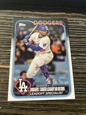 2024 Topps Update US-334 Mookie Betts Los Angeles Dodgers Season Highlights