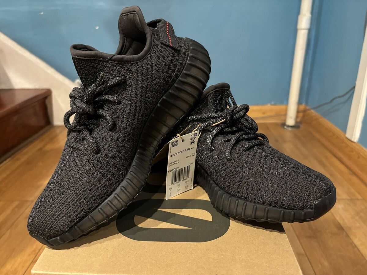 Adidas Yeezy Boost 350 V2 Black Reflective (FU9007) Size 6 Adidas Yeezy Boost 350 V2 Black Reflective (FU9007) Size 6