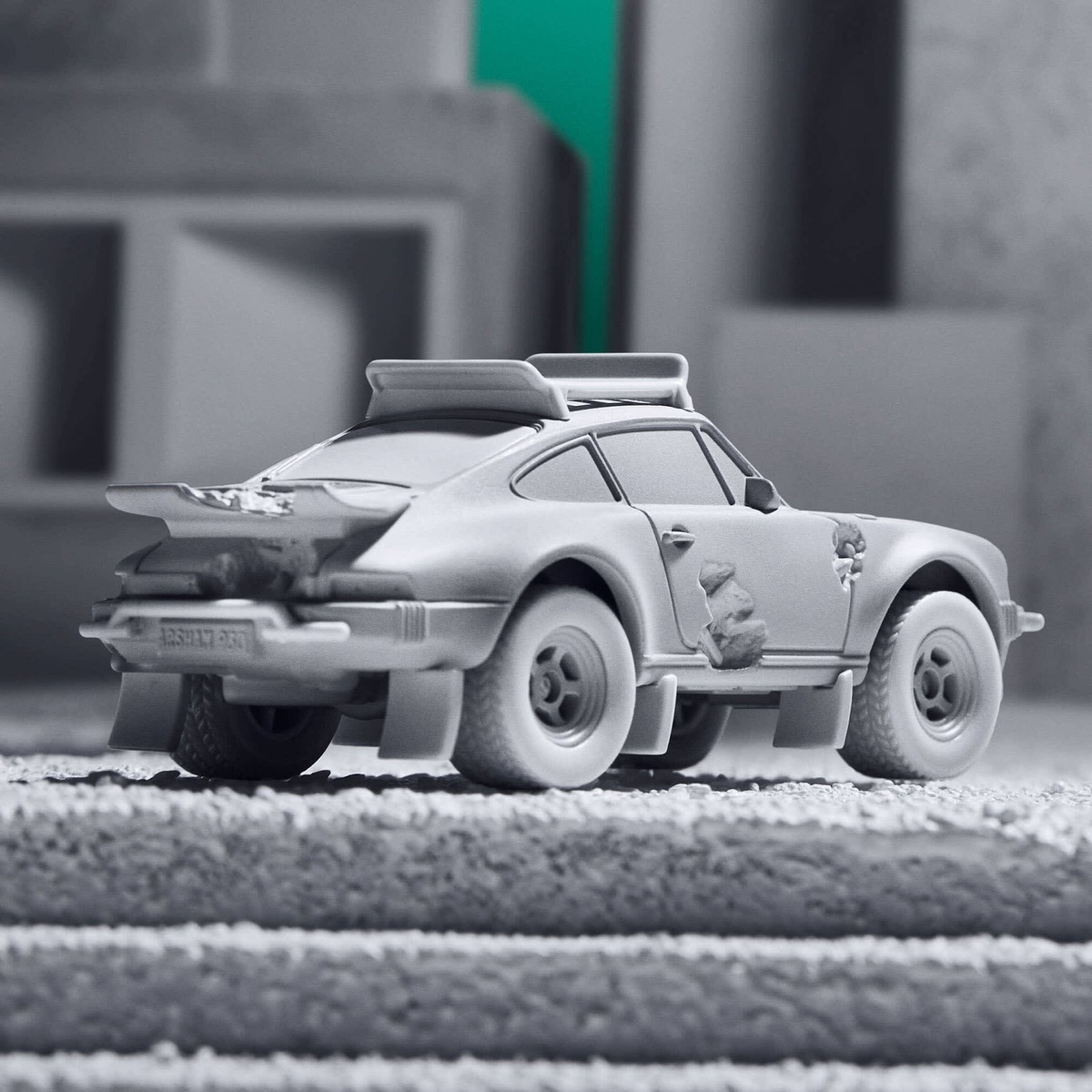 サイン入り Hot Wheels Daniel Arsham SAFARI Hot Wheels x Daniel Arsham Eroded Porsche Safari | Mattel
