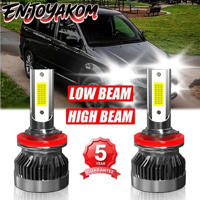 For Dodge Grand Caravan 2011-2019 LED Headlight Bulbs High Low Beam Combo 6000K