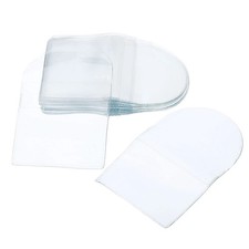 3" x 3" Coin Sleeves Holders, 50 Pack Pocket Coin Flip Single Coin Protector ...