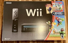 Nintendo Wii Console Super Mario Bros Wii Version Empty Box Only With One Insert