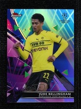2021 Topps Finest UCL Blue/Aqua Vapor Wave Refractor 39/99 Jude Bellingham 0g14