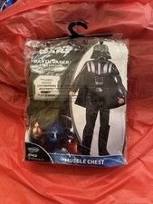 Star Wars Darth Vader Child MEDIUM 8-10  Costume w Mask  Cape
