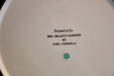 Tiffany & Co Mrs Delany's Flowers 1 Charger 12 1/8