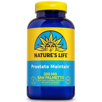 Nature's Life Prostate Maintain  Prostate Support Supplement for Men's Health...
