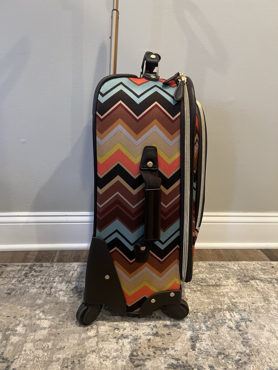 Missoni Zigzag‎ Chevron Drawstring Backpack Bag Carryall Purse Missoni Zigzag Chevron Drawstring Backpack Bag Carryall Purse main image 2