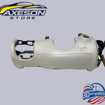 03-06 Mercedes SL500 R230 Left Driver Side Dash Knee Trim Cover Panel Gray OEM