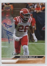 2024 Upper Deck CFL Auto Dedrick Mills #76 Auto 1lm9