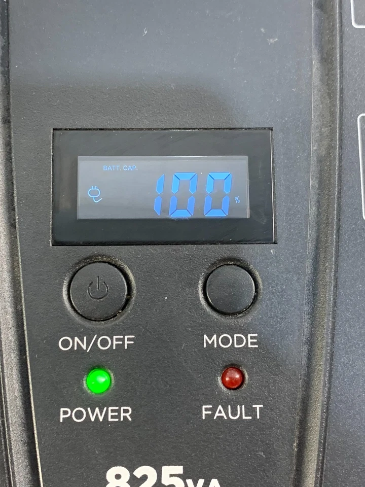 Good Condition CyberPower CP825AVRLCD Intelligent LCD UPS System, 825VA/450W - Image 2 of 4