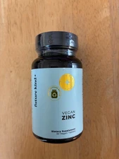 Future Kind Vegan Zinc 50mg Capsules Immune System Support Citrate Oxide