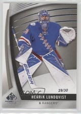 2017-18 SP Game Used 29/30 Henrik Lundqvist #60 HOF 0c3
