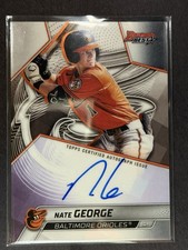 2025 Bowman’s Best Baseball Nate George Auto Baltimore Orioles