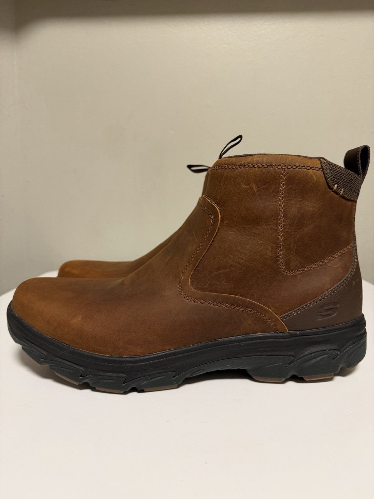 T Korver Air Cooled Memory Foam Leather Boots Men&rsquo;s Us 12 