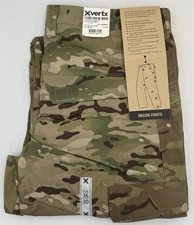 Vertx Mens Recon Combat Overt Tactical Gear Uniform Cargo Pants Multi-cam 36x30