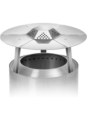 304 Stainless Steel Heat Deflector for Solo Stove Bonfire 19.5'' Fire Pit