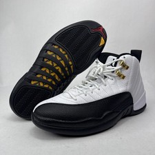 Nike Air Jordan 12 Retro Taxi Men's White Black B Grade
