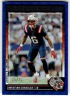 2024 Panini Score Football Artist's Proof Christian Gonzalez #190