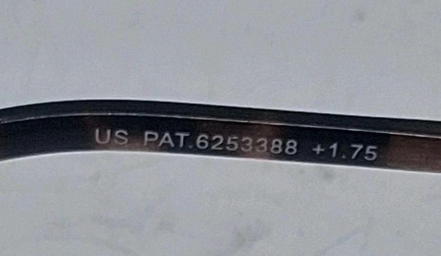 Clic Magnetic Reading Glasses +1.75 Brown Clear Tortoise Around The Neck - Image 3 of 4