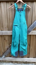 Arctix Kids Teal Insulated Bib Overalls Ski Snow Pants Youth Size S/P