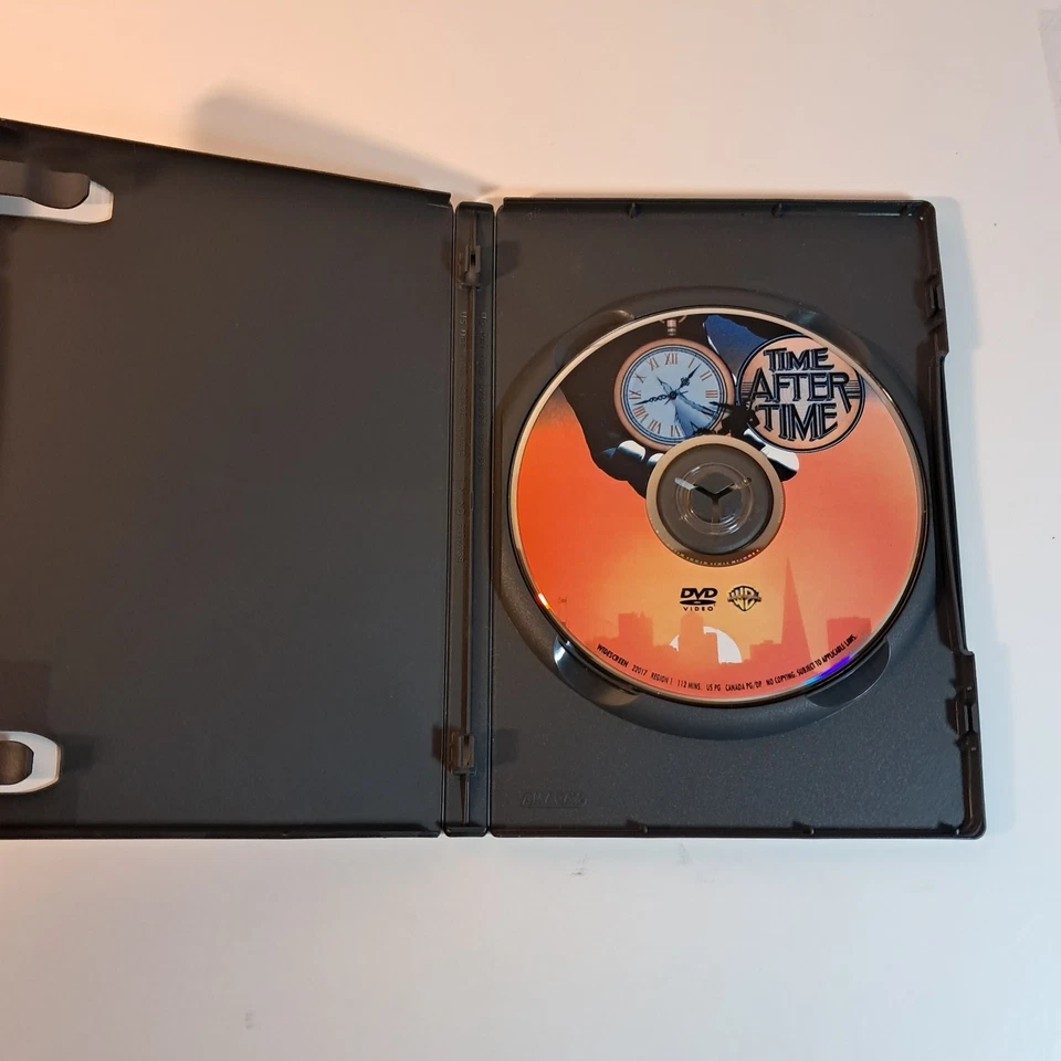 TIME AFTER TIME 1979 DVD WARNER BROS PRINT MALCOLM MCDOWELL MARY STEENBURGEN VTG - Image 4 of 4