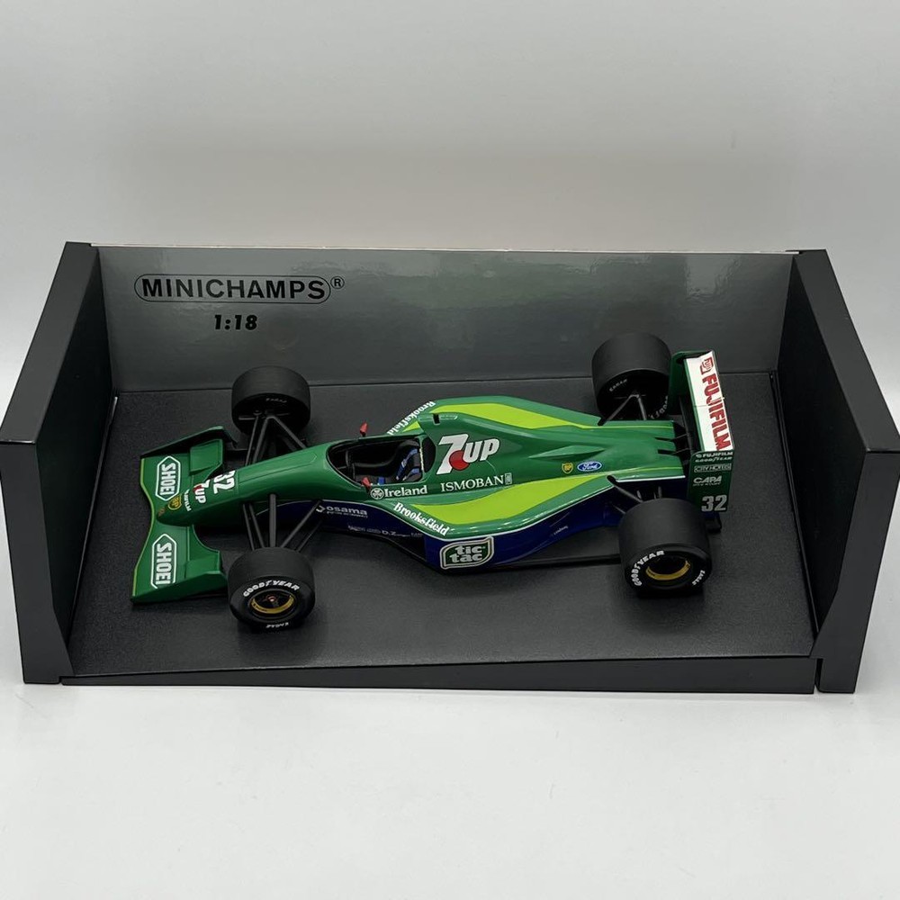 Minichamps 1/18 Jordan Ford 191 Formula 1 Race Car Belgian GP Diecast Model