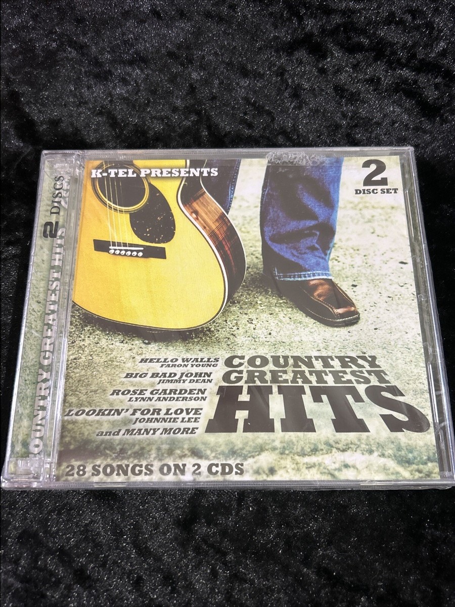 CD Country Greatest Hits - Various Artists 2 Disc Set K-Tel NEW