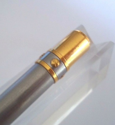 STYLO BILLE DE PRESTIGE CARTIER MODELE TRINITY ACIER BROSSE K209 - Picture 4 of 10