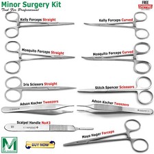 Minor Surgery Kit Surgical Dissection Tools Veterinary Dissecting Instruments