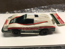 TOMY AFX JAGUAR XJR-9 CASTROL  60 LEMANS HO SLOT CAR w/ Working Front Lights