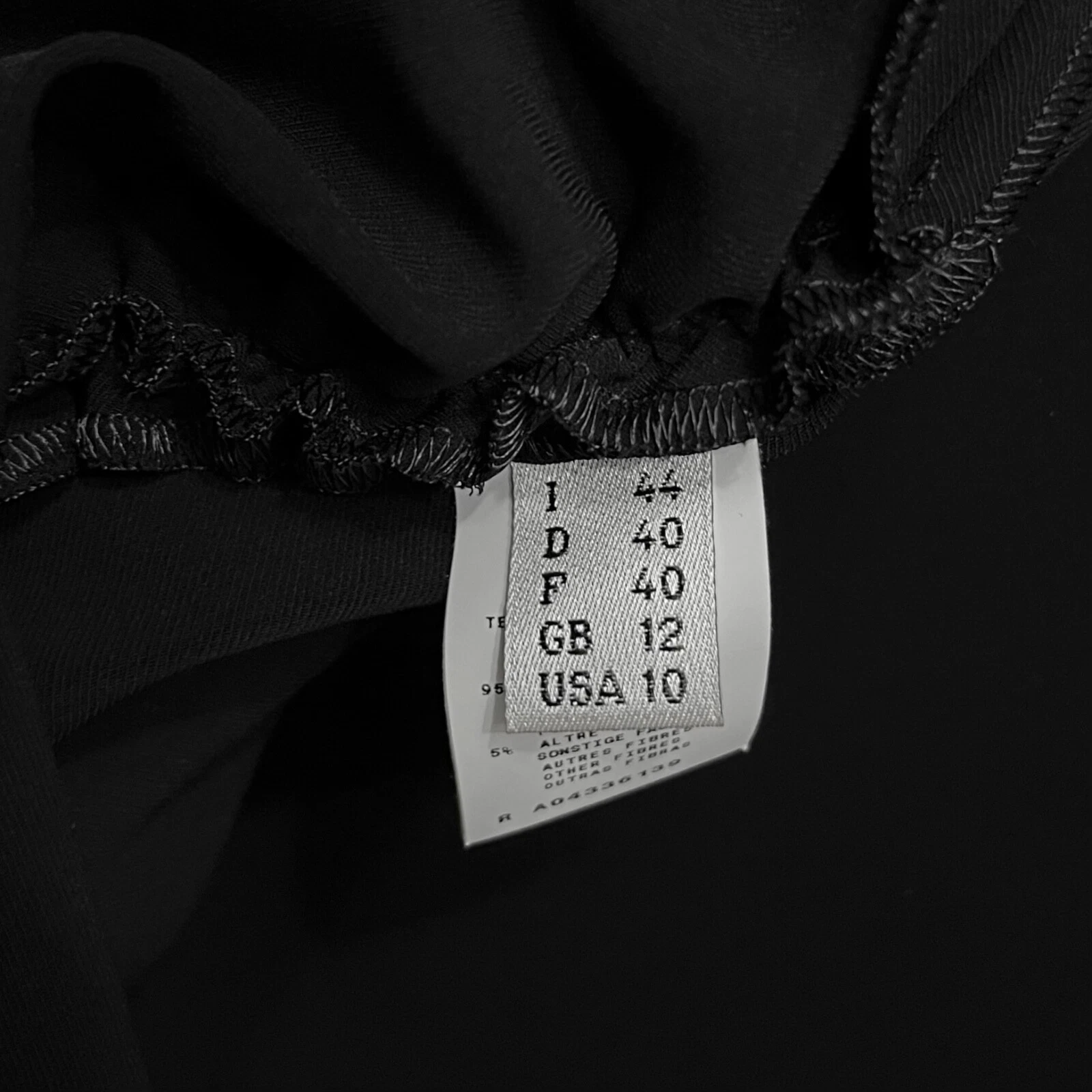 Moschino abito nero economico e chic USA10