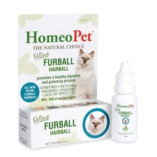 Feline Furball, Safe and Natural Hairball Medicine for Cats, Natural Pet Medi...