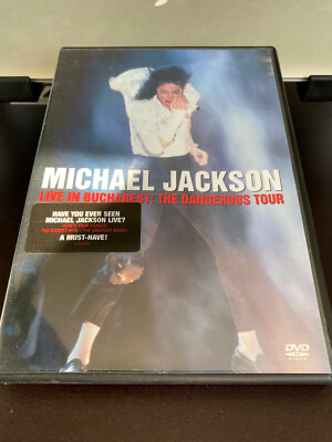 Michael Jackson   Live in Bucharest: The Dangerous Tour (2005, DVD, NM/M-)