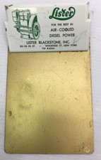 Vintage NEW YORK OLD LISTER BLACKSTONE,Inc.~D...
