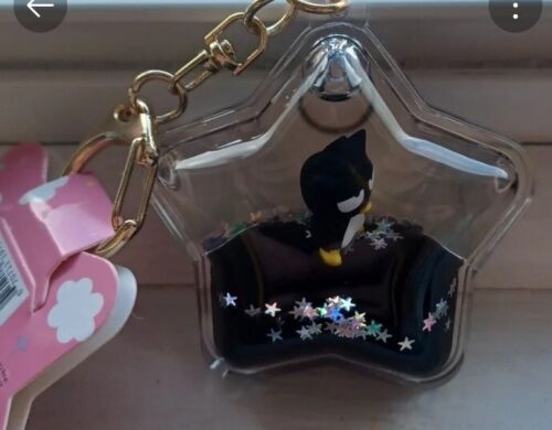 ❤️NWT Sanrio Tsunameez BADTZ MARU Star Floating Keychain Hello Kitty &  Friends