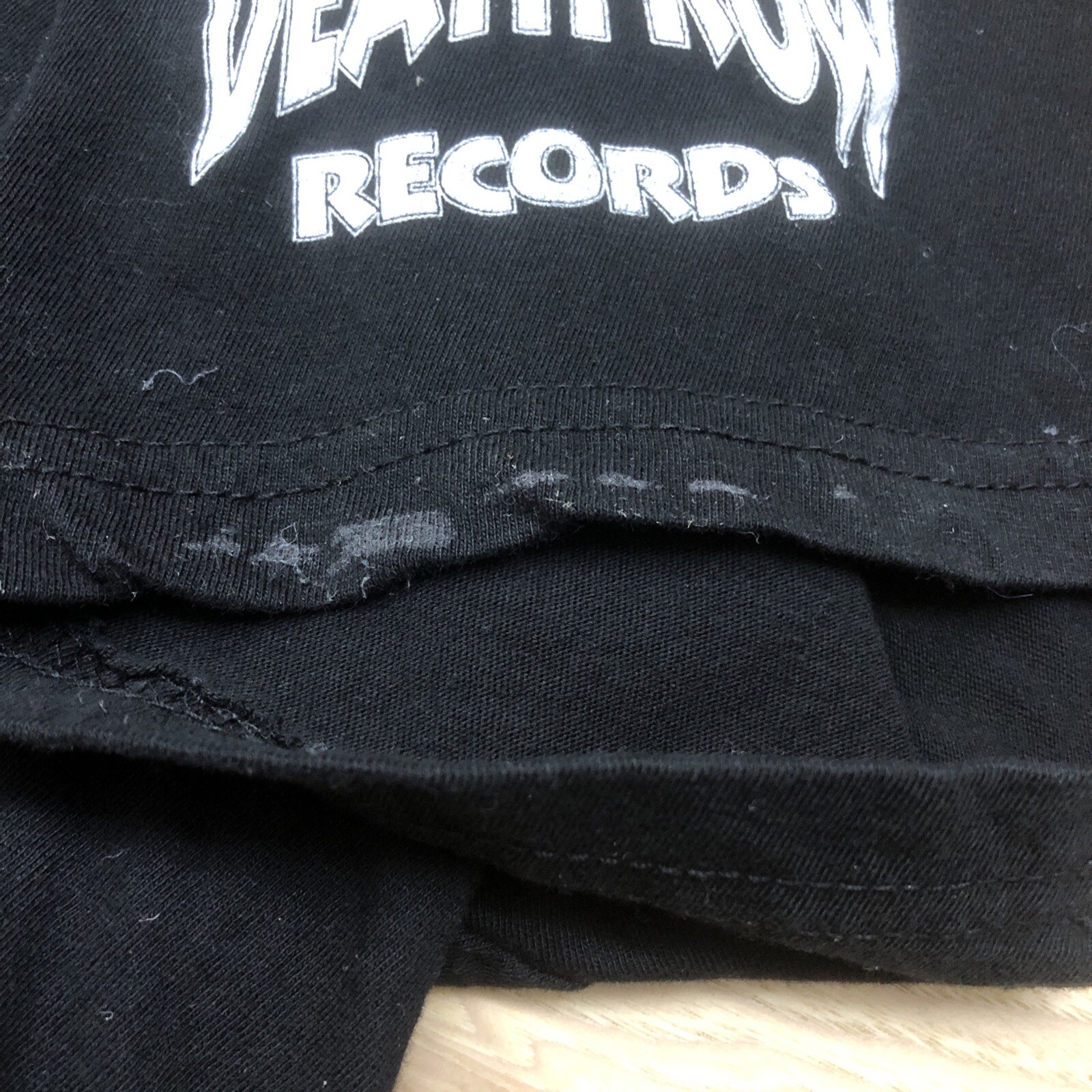 FILA Maglietta uomo Death Row Records nera logo hip hop rap taglia 3XL