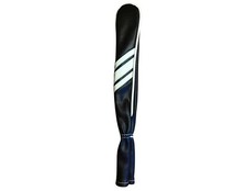 Maxfli Gold Club Headcover Black / White Vintage Look Leather