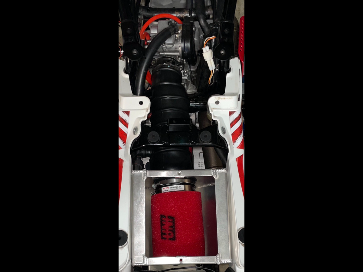 Suzuki Z400 LTZ400 Kawasaki KFX400 Aluminum Air Box Use With