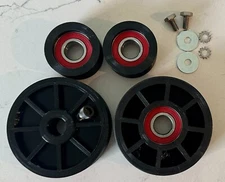 4-Wheel Set For Rockwell/Delta 1" Belt Sander/Grinder, Tireless